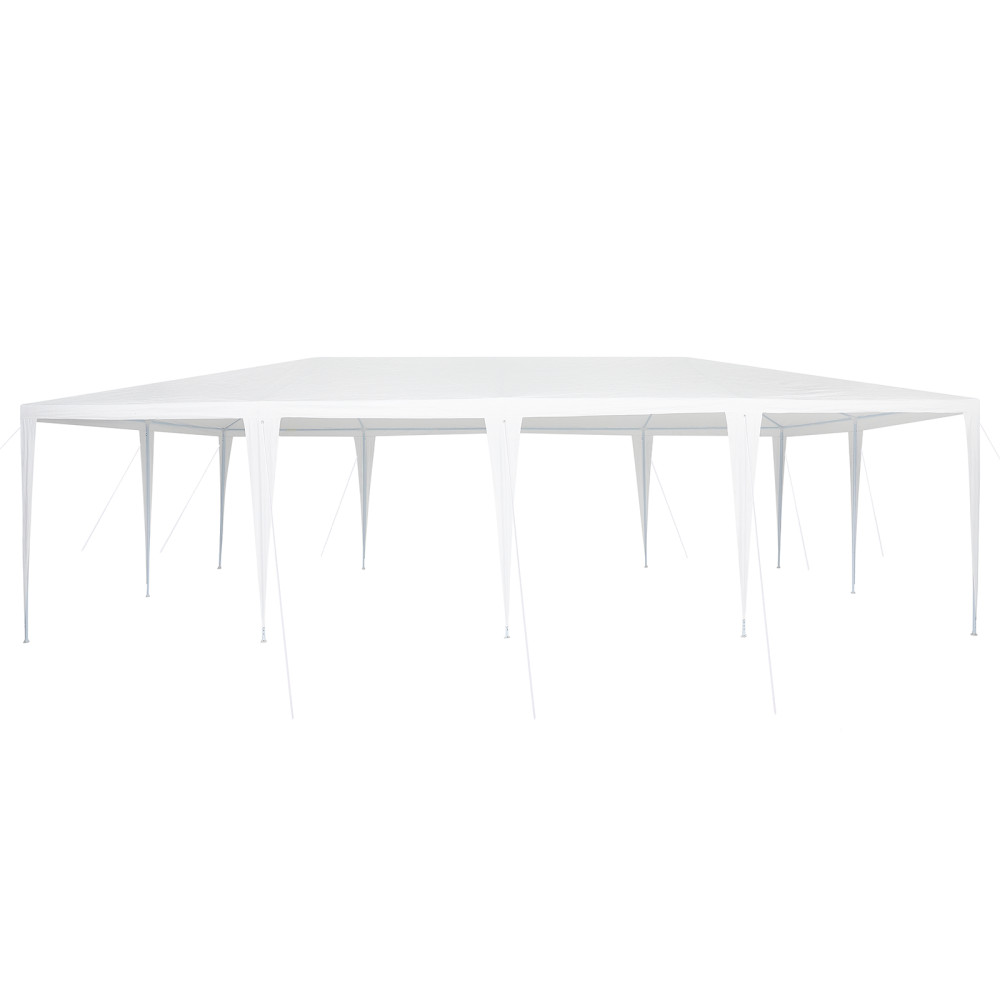 Produktbild för Partytält Vit 800 x 400 x 266 cm Polyeten och Stål