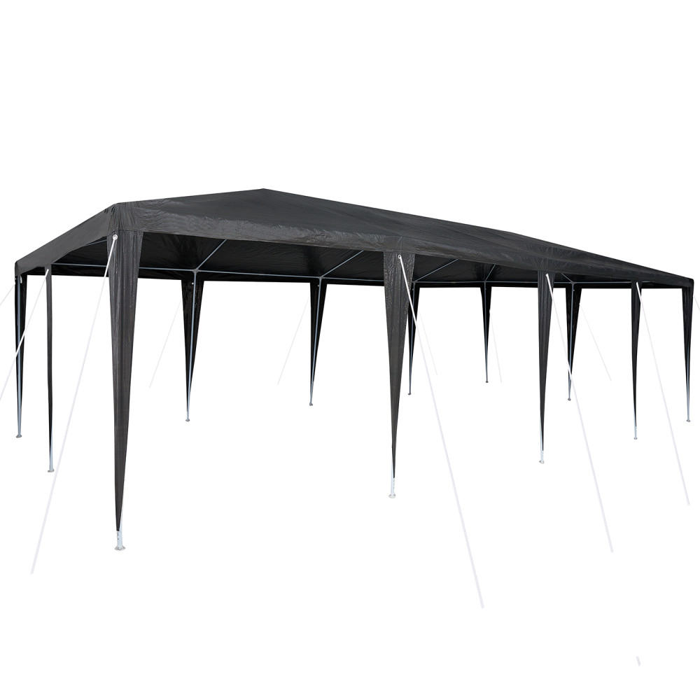 Produktbild för Partytält Antracit 800 x 400 x 266 cm Polyeten och Stål
