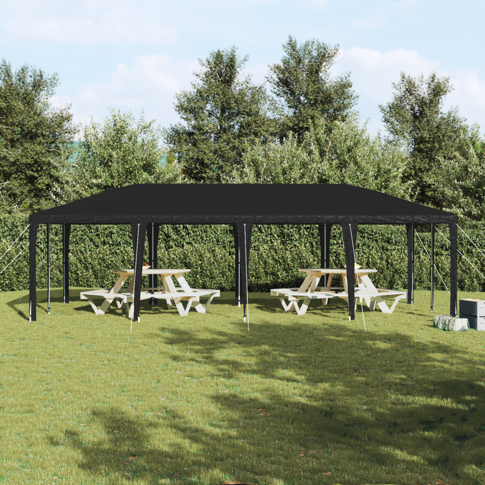 Produktbild för Partytält Antracit 800 x 400 x 266 cm Polyeten och Stål