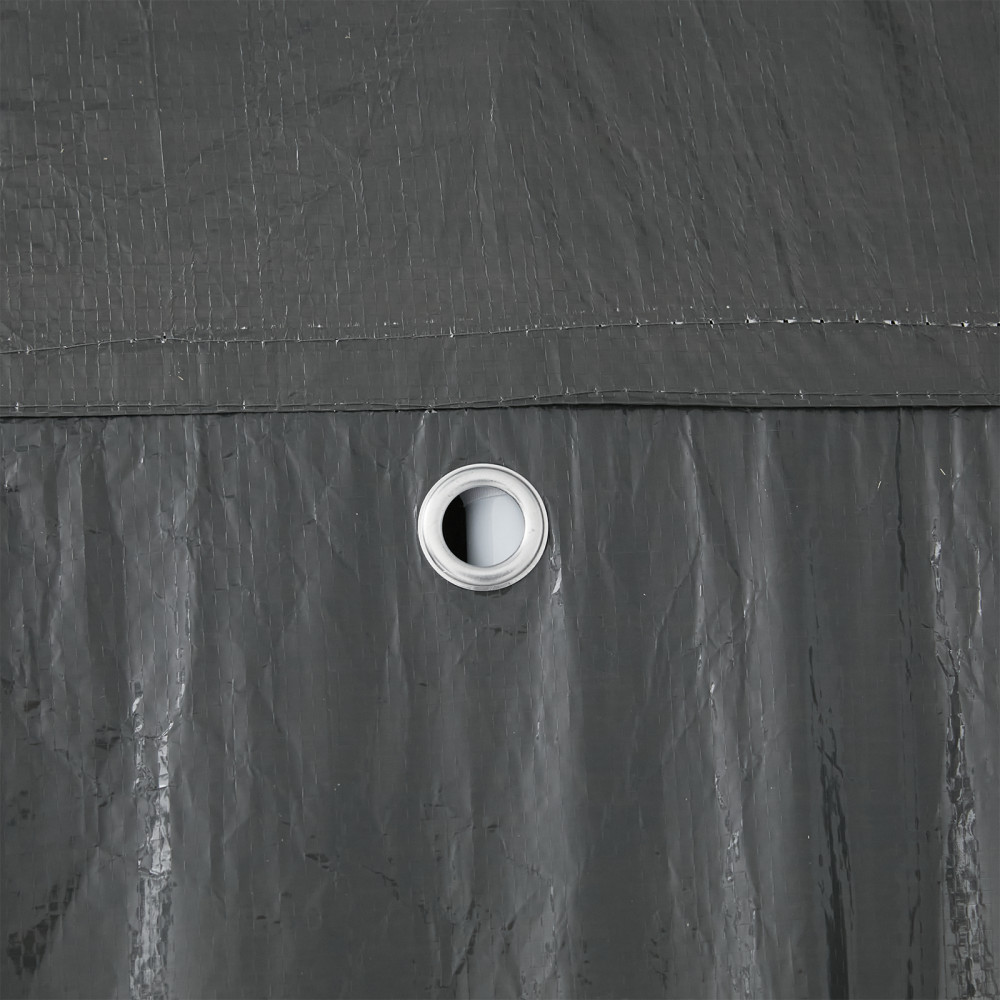 Produktbild för Partytält Antracit 800 x 400 x 266 cm Polyeten och Stål