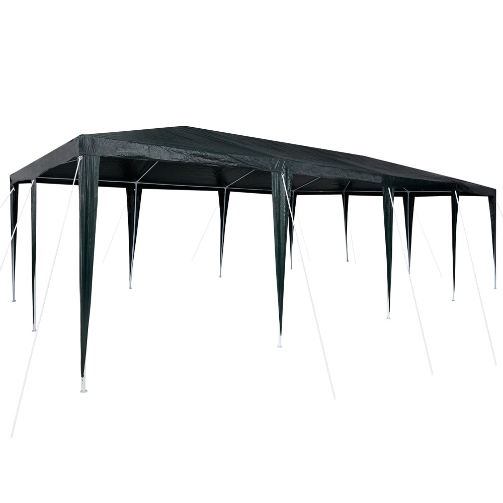 Produktbild för Partytält Grön 800 x 400 x 266 cm Polyeten och Stål