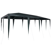 Produktbild för Partytält Grön 800 x 400 x 266 cm Polyeten och Stål