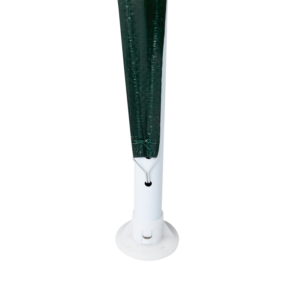 Produktbild för Partytält Grön 800 x 400 x 266 cm Polyeten och Stål
