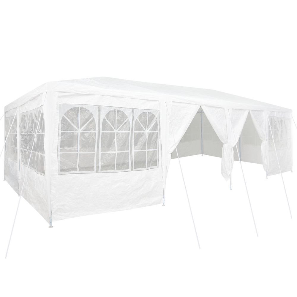 Produktbild för Partytält Vit 800 x 400 x 266 cm polyeten