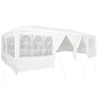 Produktbild för Partytält Vit 800 x 400 x 266 cm polyeten