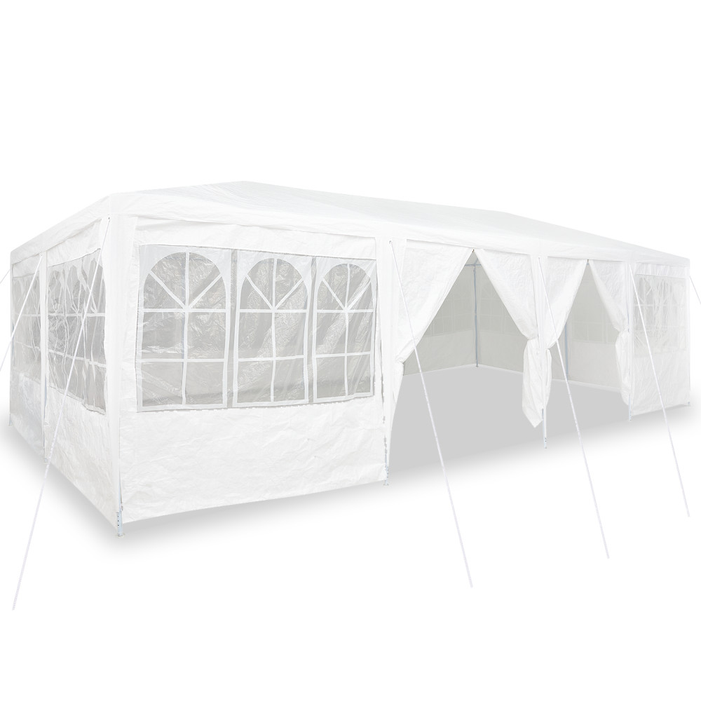 Produktbild för Partytält Vit 800 x 400 x 266 cm polyeten