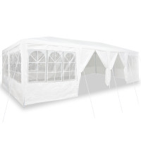 Produktbild för Partytält Vit 800 x 400 x 266 cm polyeten