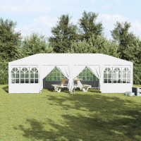 Produktbild för Partytält Vit 800 x 400 x 266 cm polyeten
