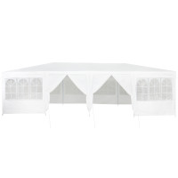 Produktbild för Partytält Vit 800 x 400 x 266 cm polyeten