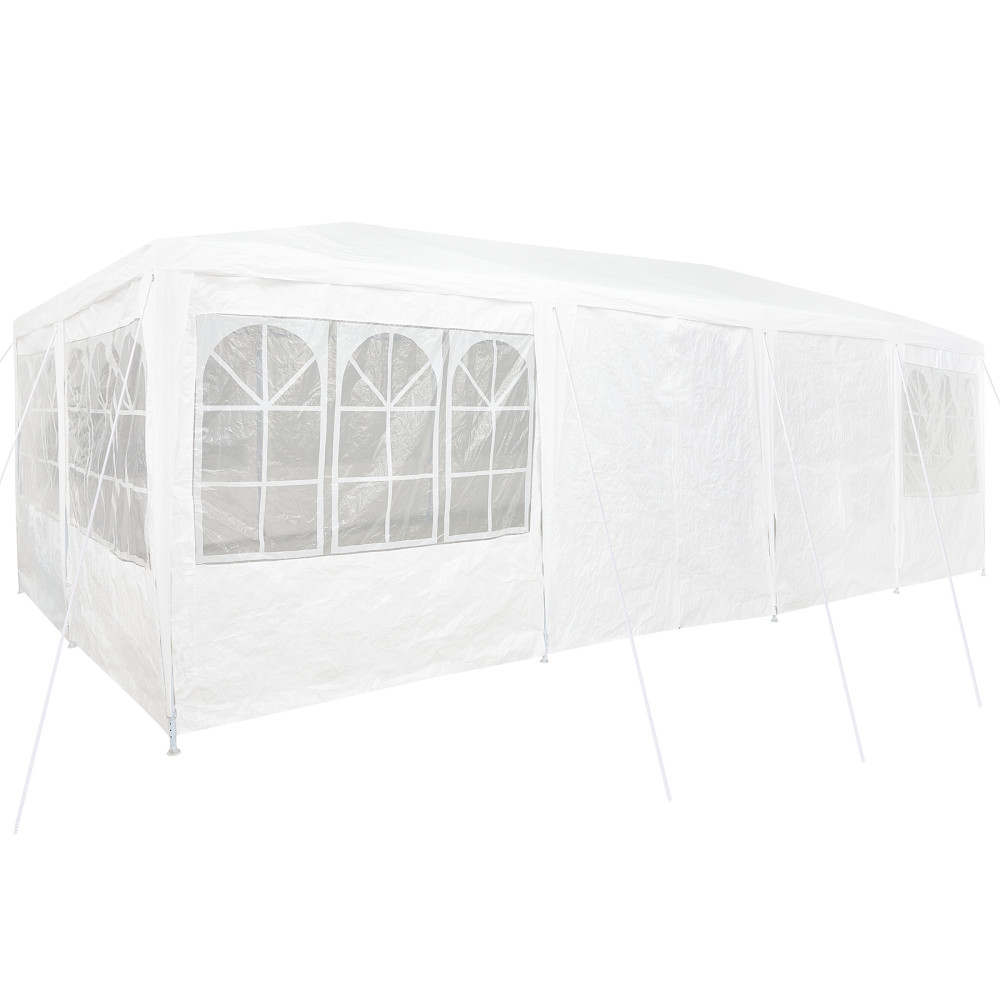 Produktbild för Partytält Vit 800 x 400 x 266 cm polyeten
