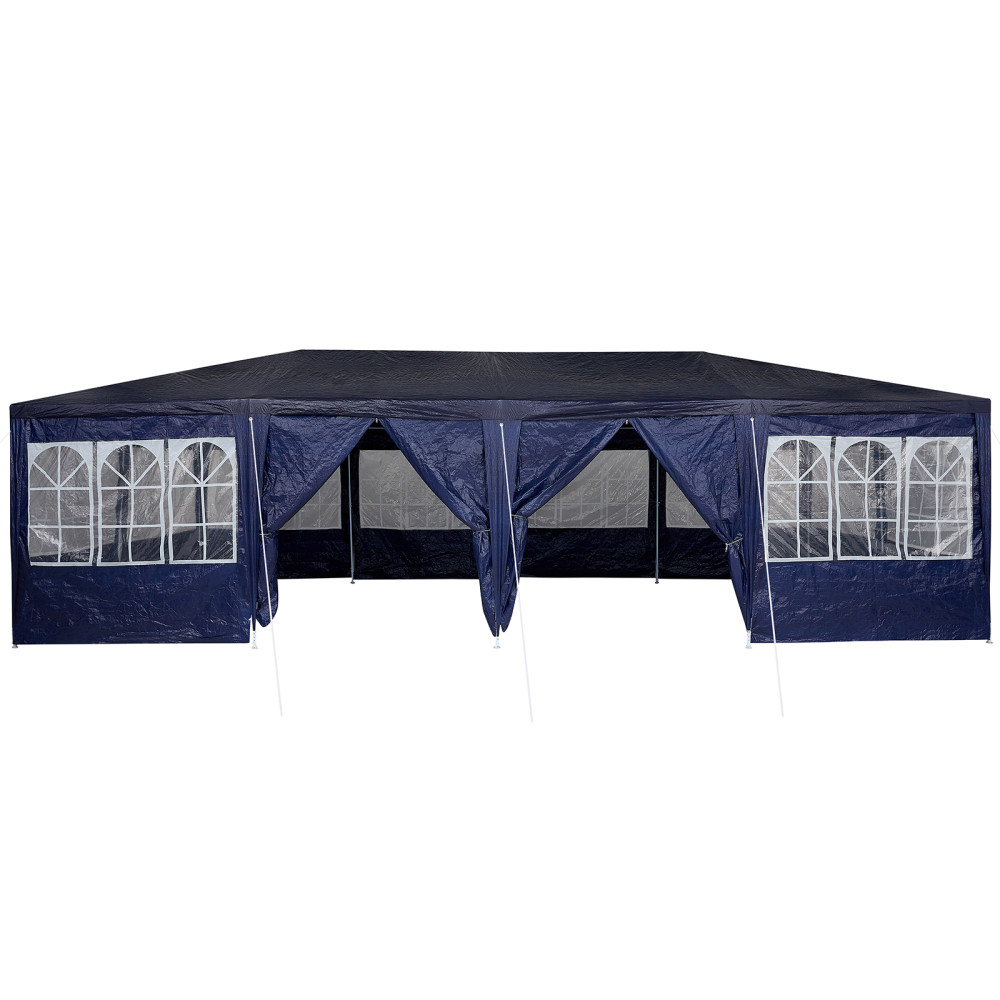 Produktbild för Partytält Blå 800 x 400 x 266 cm polyeten
