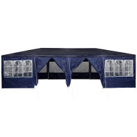 Produktbild för Partytält Blå 800 x 400 x 266 cm polyeten