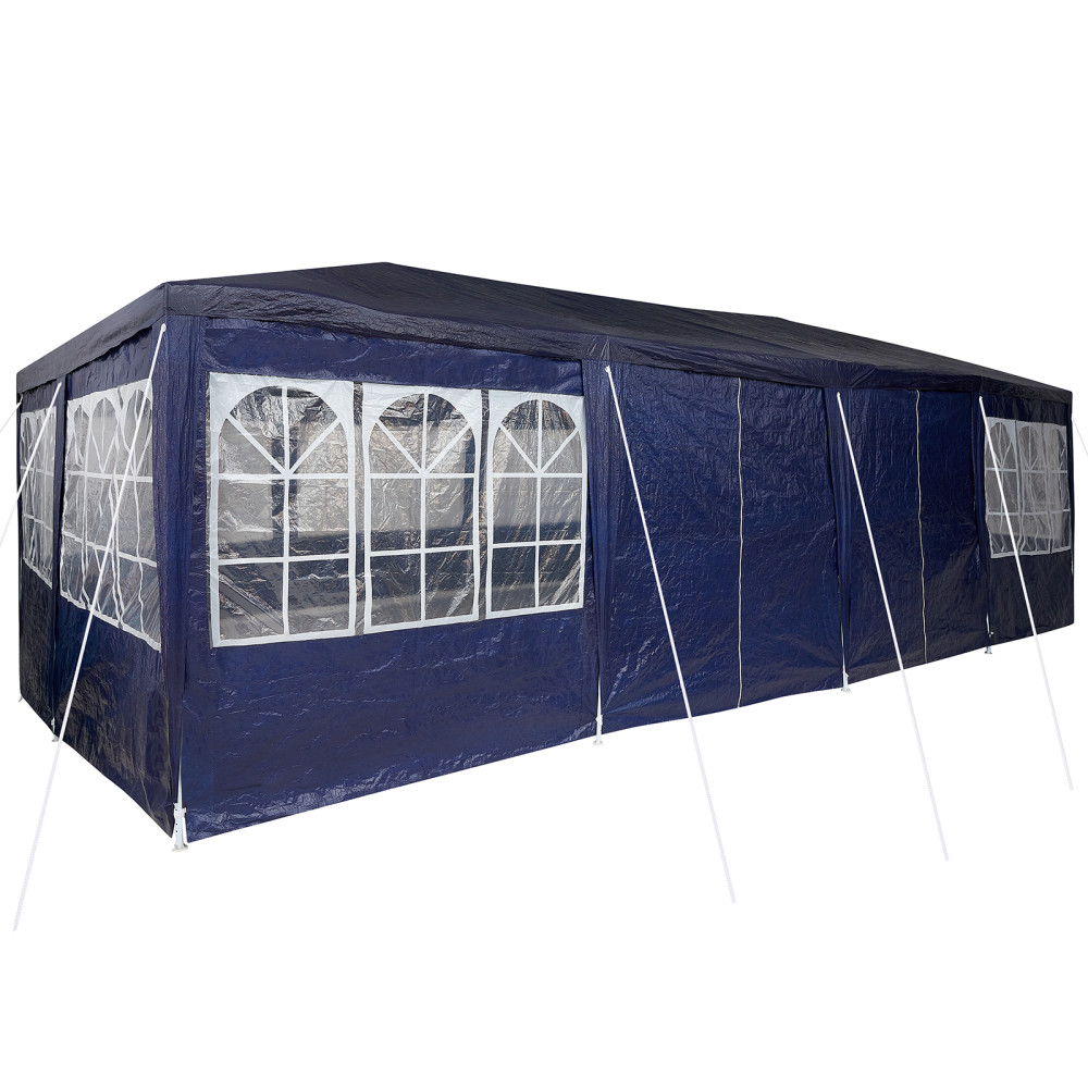 Produktbild för Partytält Blå 800 x 400 x 266 cm polyeten