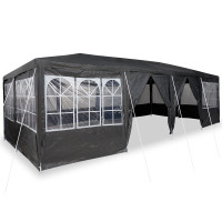 Produktbild för Partytält Antracit 800 x 400 x 266 cm polyeten