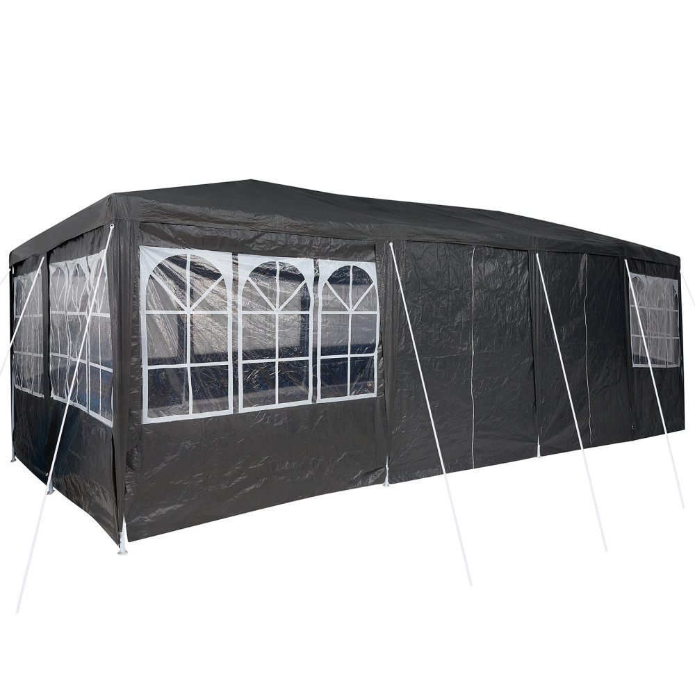 Produktbild för Partytält Antracit 800 x 400 x 266 cm polyeten