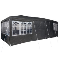 Produktbild för Partytält Antracit 800 x 400 x 266 cm polyeten
