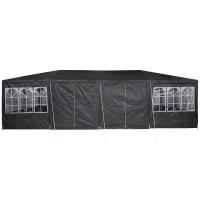 Produktbild för Partytält Antracit 800 x 400 x 266 cm polyeten