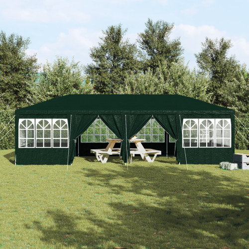 vidaXL Partytält Grön 800 x 400 x 266 cm polyeten