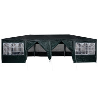 Produktbild för Partytält Grön 800 x 400 x 266 cm polyeten