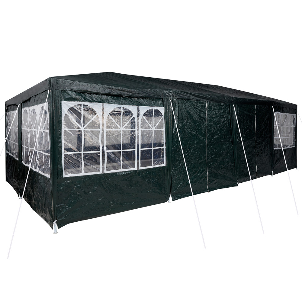 Produktbild för Partytält Grön 800 x 400 x 266 cm polyeten