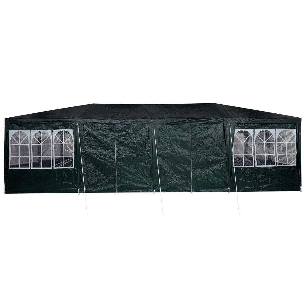 Produktbild för Partytält Grön 800 x 400 x 266 cm polyeten