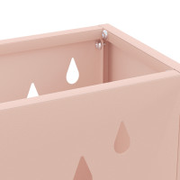 Produktbild för Regn Paraplyställ Rosa 28 x 12 x 41 cm Stål