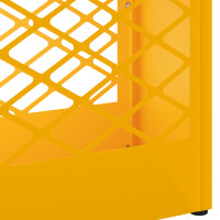 Produktbild för Regn Paraplyställ Senapsgul 28 x 12 x 41 cm Stål