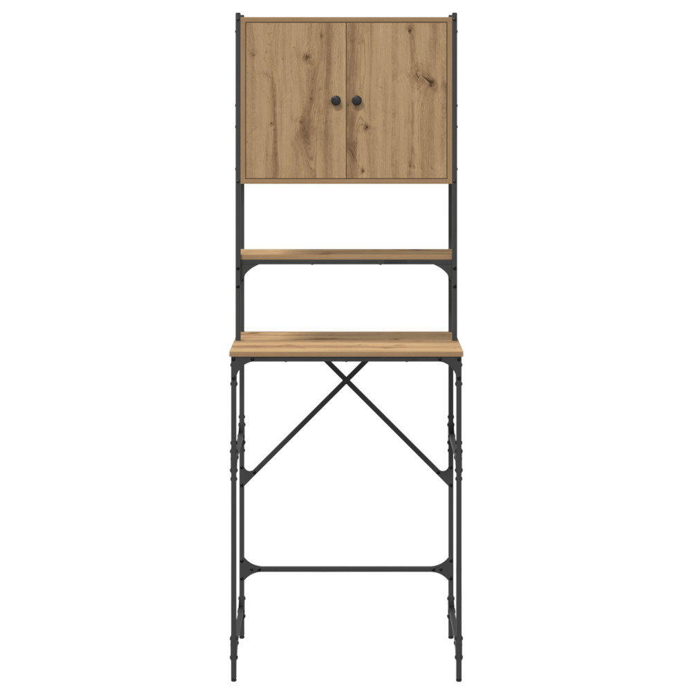 Produktbild för Tvättmaskinskåp Artisan Ek 68 x 48,5 x 194 cm Konstruerat trä