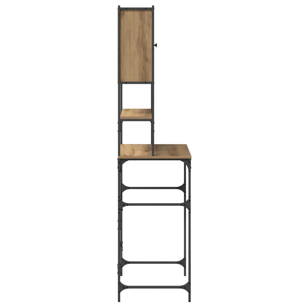 Produktbild för Tvättmaskinskåp Artisan Ek 68 x 48,5 x 194 cm Konstruerat trä