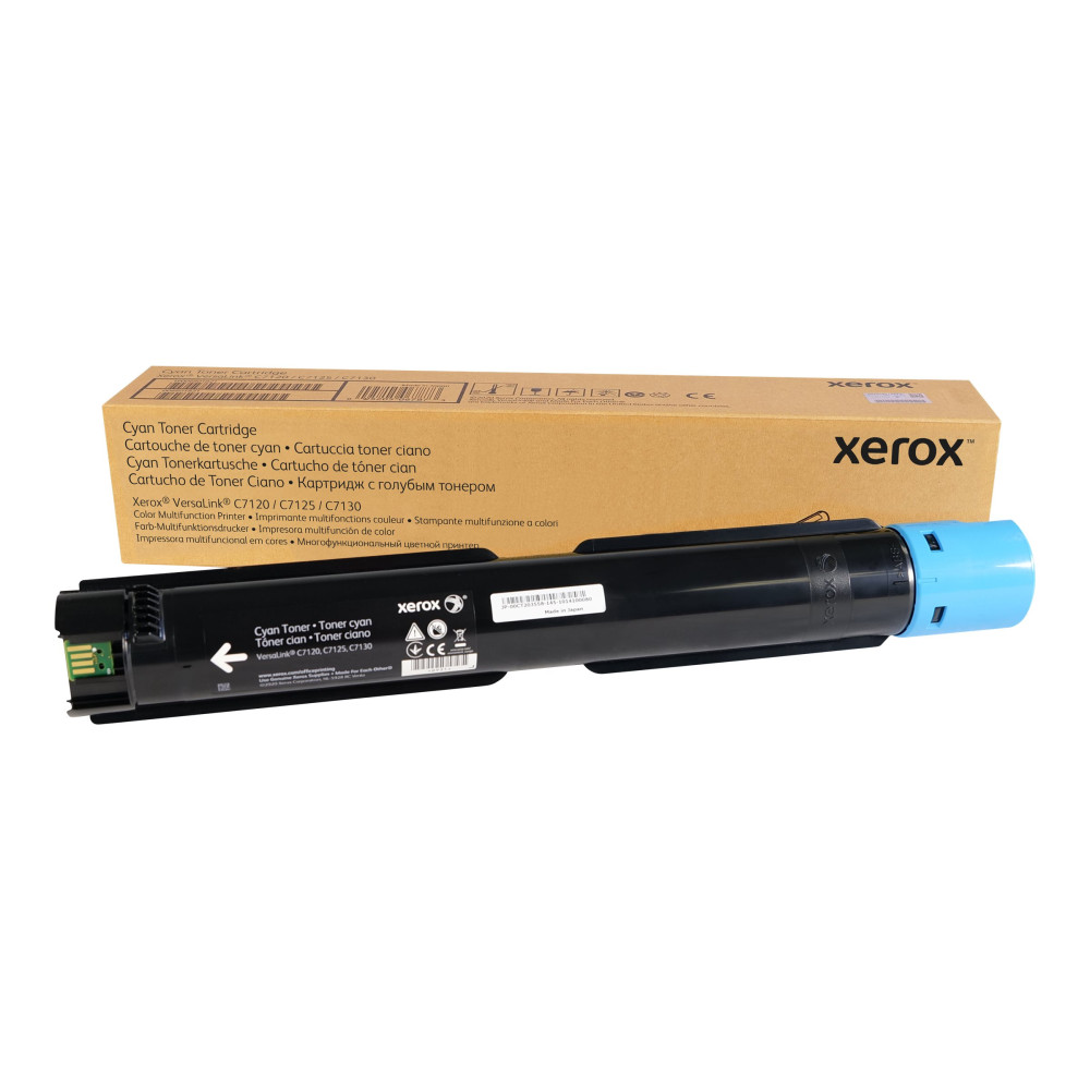 Produktbild för Xerox - cyan - original - tonerkassett
