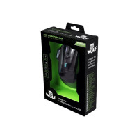 Produktbild för Esperanza MX201 WOLF - mus - USB - blå