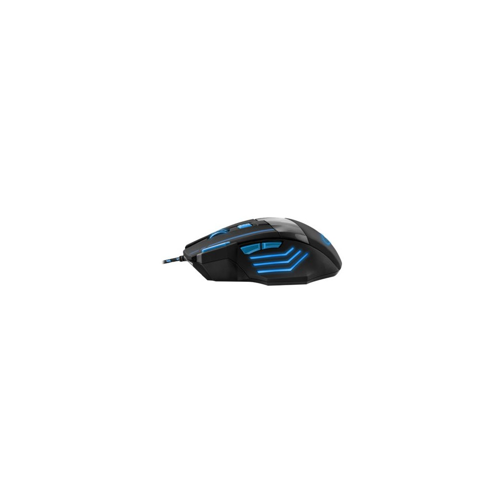 Produktbild för Esperanza MX201 WOLF - mus - USB - blå