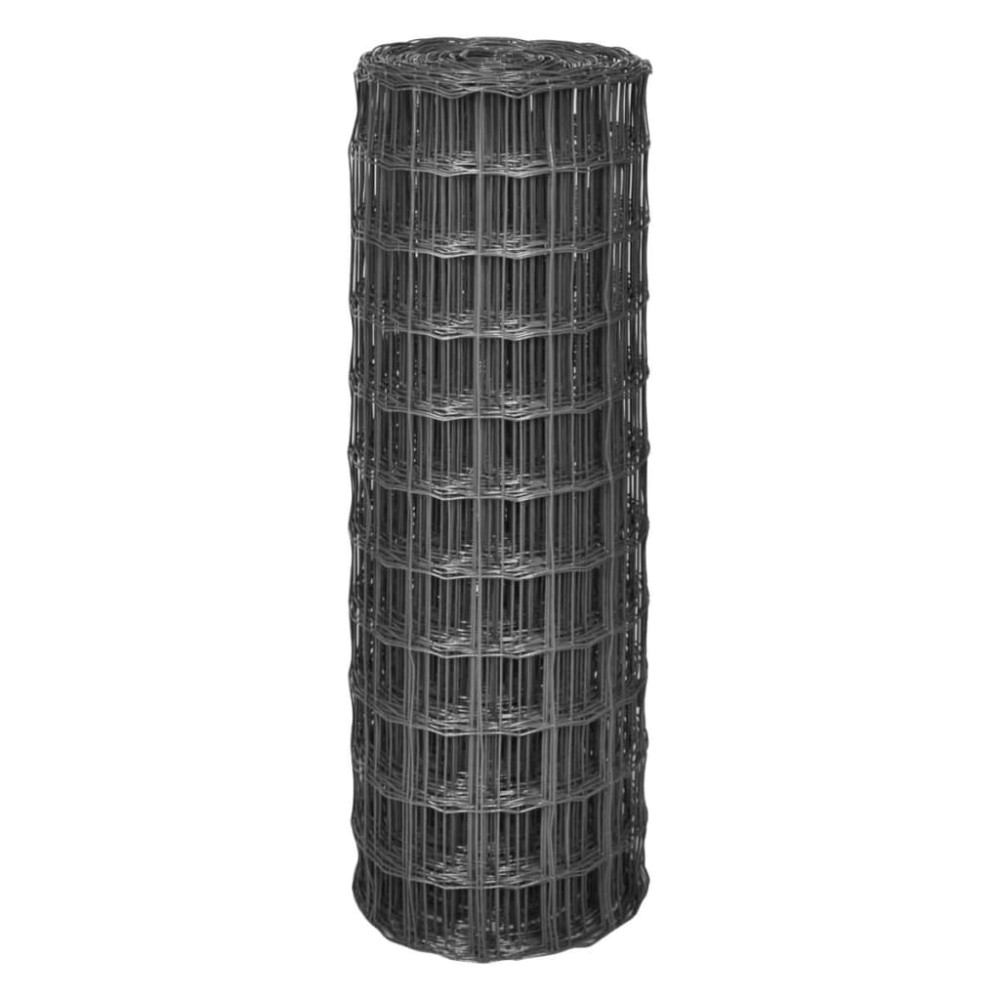 Produktbild för Eurofence stål 10x1 m grå