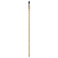 Produktbild för Skjutdörr ORKDAL Naturlig och svart 73,5 x 198,5 cm