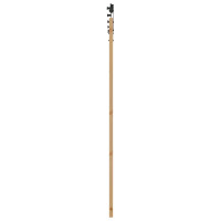 Produktbild för Skjutdörr ORKDAL Naturlig och svart 93 x 202 cm