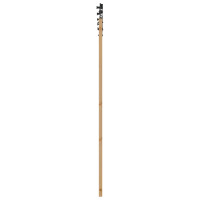 Produktbild för Skjutdörr ORKDAL Naturlig och svart 73,5 x 198,5 cm