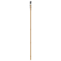Produktbild för Skjutdörr ORKDAL Naturlig och svart 93 x 232 cm