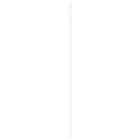 Produktbild för Skjutdörr ORKDAL Vit 83 x 211 cm Massivt tallträ och glas