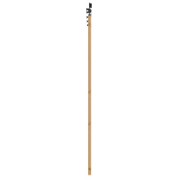 Produktbild för Skjutdörr ORKDAL Naturlig och svart 73,5 x 198,5 cm