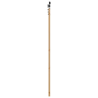 Produktbild för Skjutdörr ORKDAL Naturlig och svart 93 x 202 cm