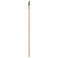 Produktbild för Skjutdörr ORKDAL Naturlig och svart 73,5 x 198,5 cm