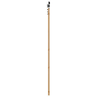 Produktbild för Skjutdörr ORKDAL Naturlig och svart 93 x 202 cm