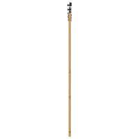 Produktbild för Skjutdörr ORKDAL Naturlig och svart 73,5 x 198,5 cm