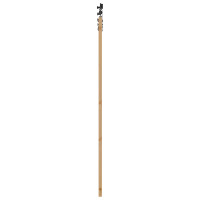 Produktbild för Skjutdörr ORKDAL Naturlig och svart 93 x 202 cm