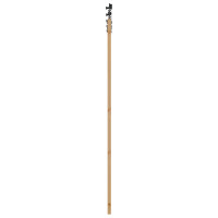 Produktbild för Skjutdörr ORKDAL Naturlig och svart 93 x 211 cm
