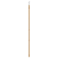 Produktbild för Skjutdörr Naturfärg 73,5 x 198,5 cm Massivt tallträ och glas
