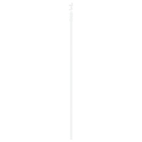 Produktbild för Skjutdörr Vit 83 x 211 cm Massivt tallträ och glas