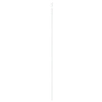 Produktbild för Skjutdörr Vit 93 x 232 cm Massivt tallträ och glas