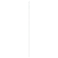 Produktbild för Skjutdörr Vit 83 x 202 cm Massivt tallträ och glas