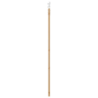 Produktbild för Skjutdörr Naturfärg 93 x 202 cm Massivt tallträ och glas